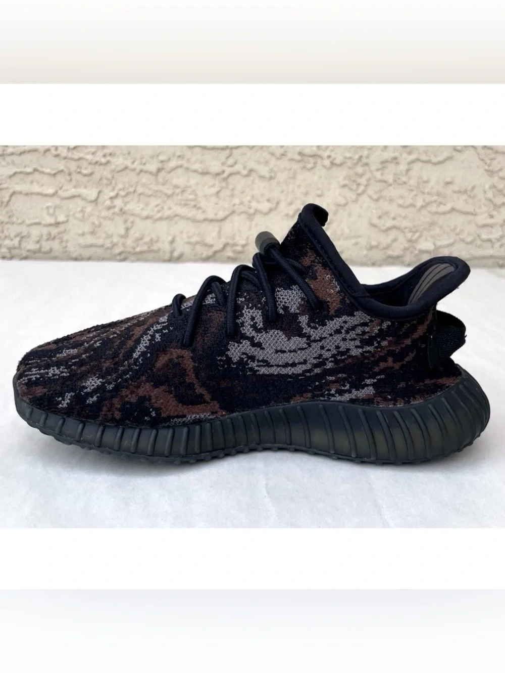 Adidas Yeezy Boost 350 V2 MX Kids Size US 12.5K Black Gray Rock Preschool GW3775